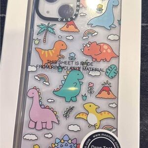 iPhone 13 Dinosaur Phone Case - Multicolor